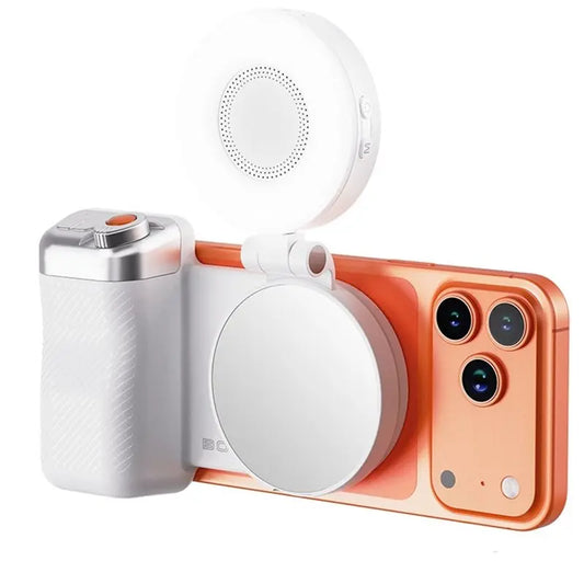 Poignée de vlogging pour smartphone